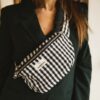 Sac Banane Vichy Noir – Image 2