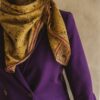Foulard bohème Ocre – Image 2