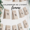 Calendrier de l'avent 2024 FEMME - précommande