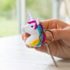 Porte-clef lumineux et sonore licorne – Image 2