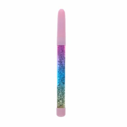 Stylo à paillettes - rose