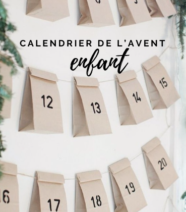 calendrier avent enfant