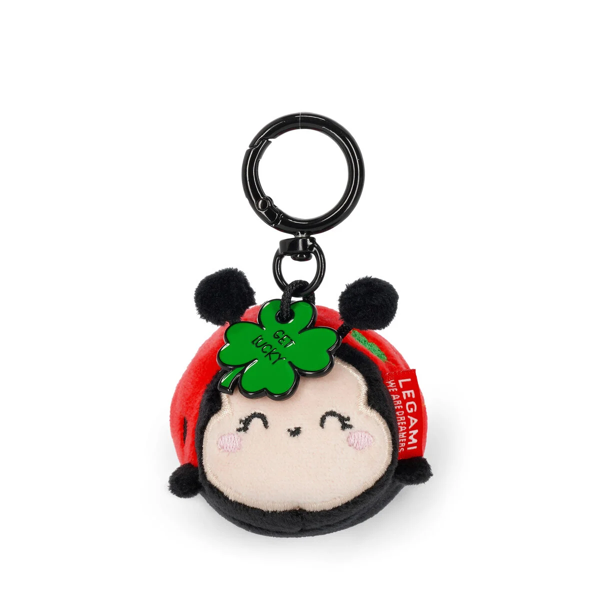 Porte clef peluche Coccinelle